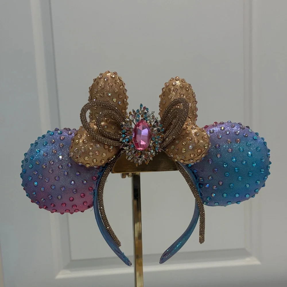 Sparkling Multicolor Mouse Ears Headband - Picture 5 of 6